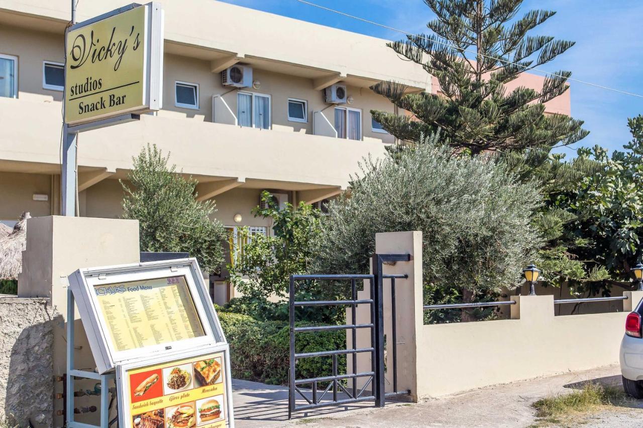 Vickys Studios Faliraki Rhodes City ภายนอก รูปภาพ