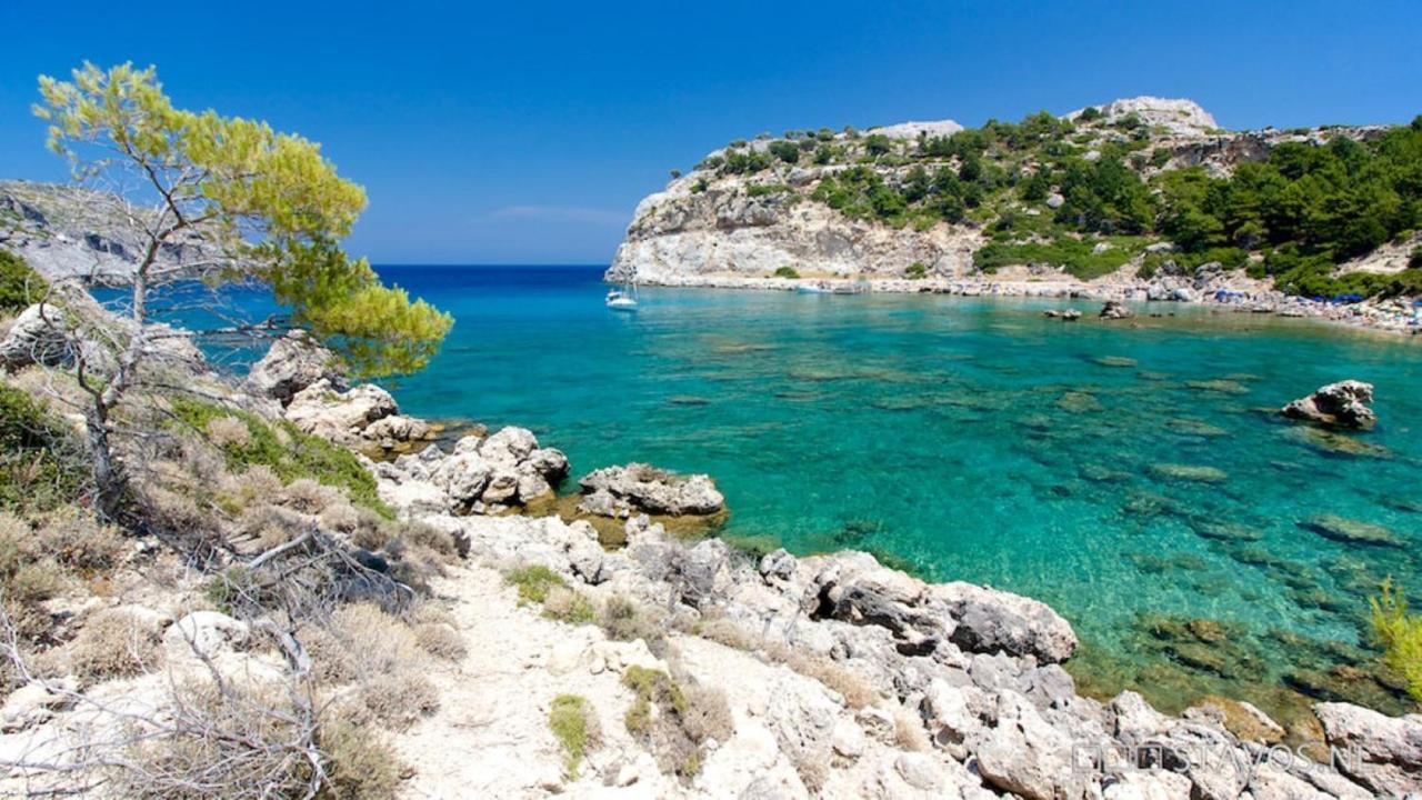 Vickys Studios Faliraki Rhodes City ภายนอก รูปภาพ